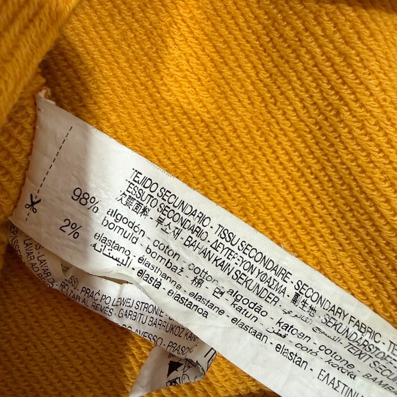 Zara Yellow Graphic Crewneck Sweater - Picture 7 of 12